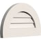 Ekena Millwork Half Round Gable Vent Non-Functional, PVC Gable Vent w/ 1" x 4" Flat Trim Frame, 36"W x 18"H GVPHR36X1801DUN - alternate 2